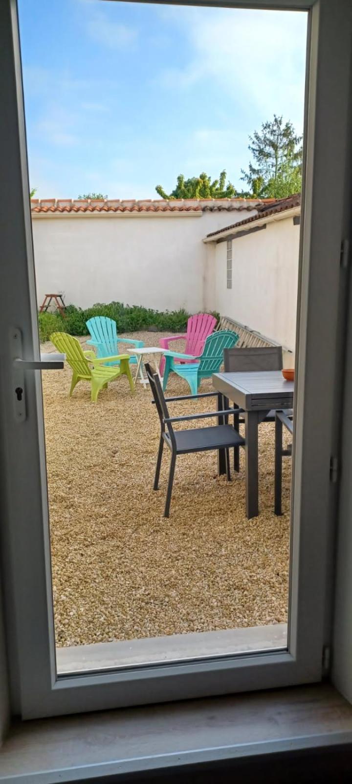 Maison Centre Bourg Villedoux Bagian luar foto